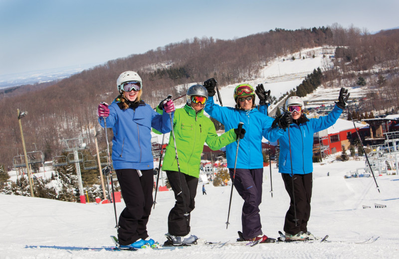 Skiing at Bear Creek Mountain Resort.