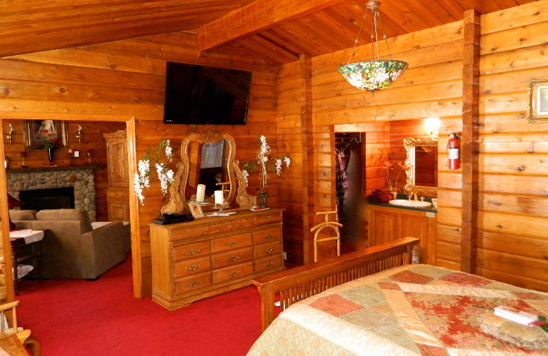 Guest room at Eldora Lodge.