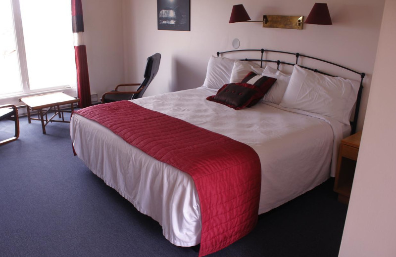 Guest room at Brier Island Lodge and Resort.