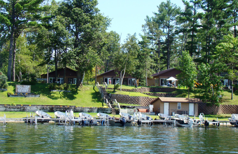 Cabin exterior at Gull Four Seasons Resort.