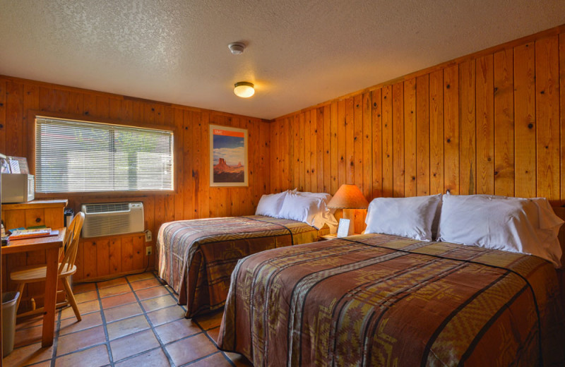 Guest room at Redstone Inn.