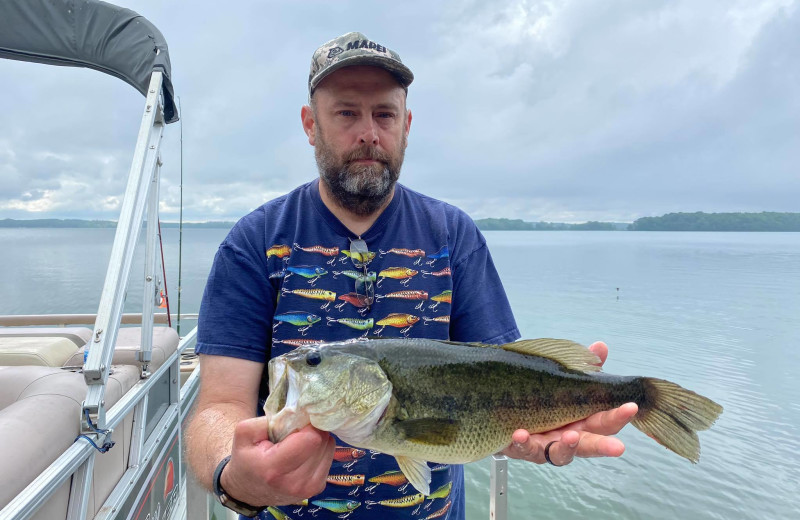 Fishing at Bonnie Beach Resort.