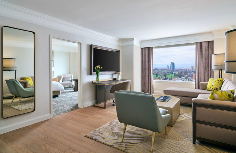 Guest room at Hotel Clio, a Luxury Collection Hotel, Denver Cherry Creek.