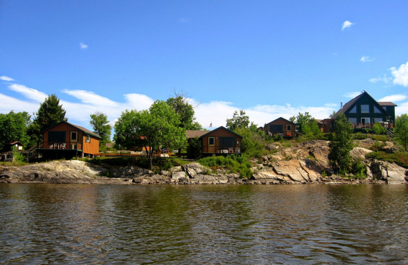 Exterior view of Brennan Harbour Resort.