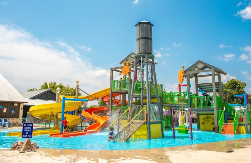 Water park at Yogi Bear's Jellystone Park™ Guadalupe River.