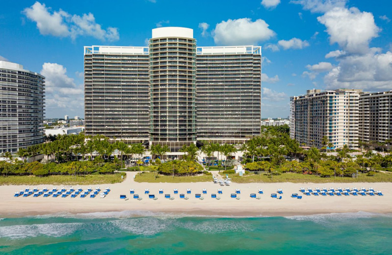 Exterior view of The St. Regis Bal Harbour Resort.