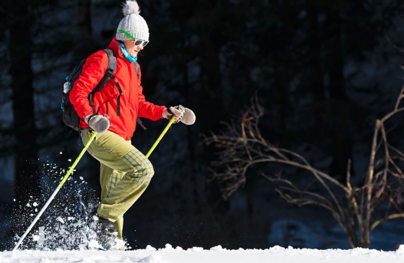 Skiing at Grand Superior Lodge.