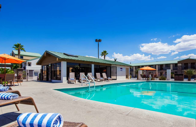 Outdoor pool at Best Western Plus King's Inn & Suites.