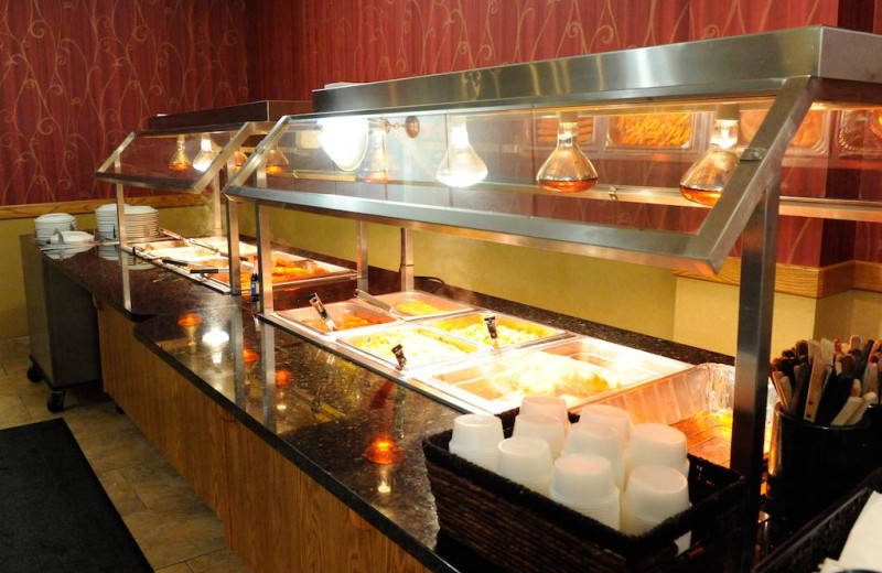 Dining at First Gold Hotel.