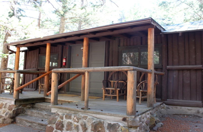 Exterior of Cabin at Bill Cody Ranch