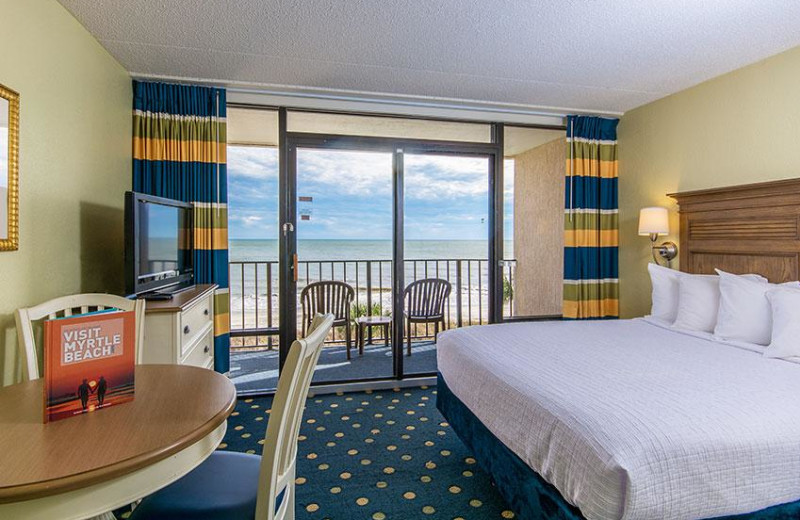 Guest room at Ocean Reef Resort.