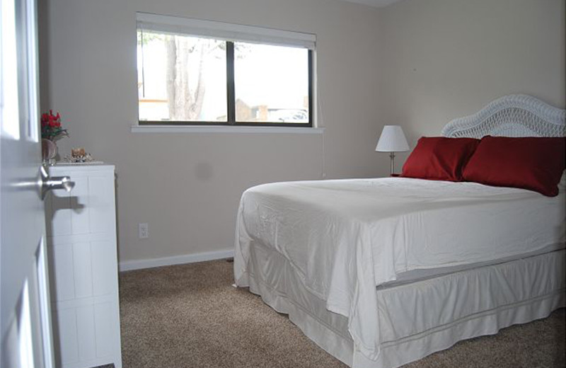 Rental bedroom at Irish Beach Rental Agency.