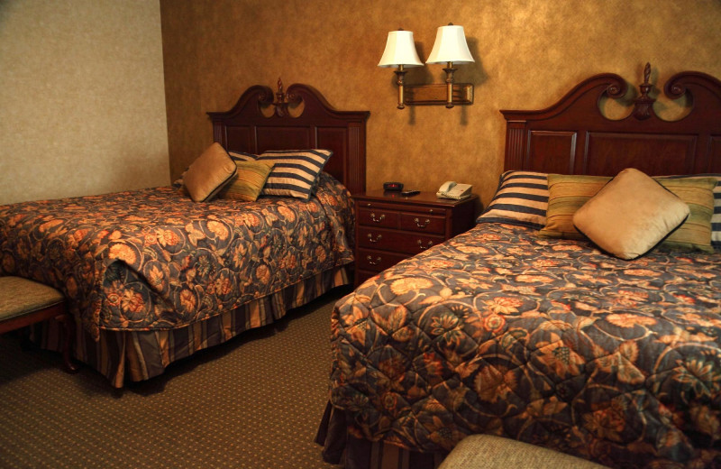 Guest room at Rushmore Express Inn & Family Suites.