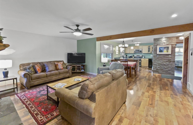Rental interior at Sisters Vacation Rentals.