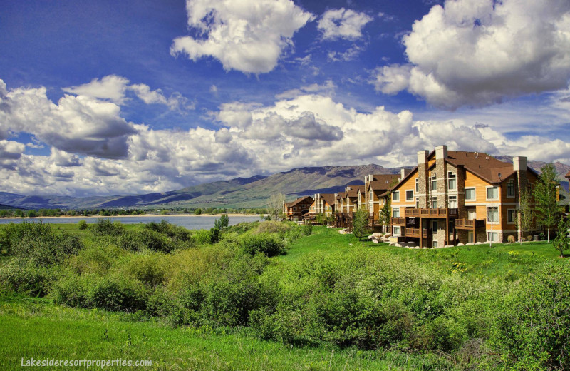 Exterior view of Lakeside Resort Properties.