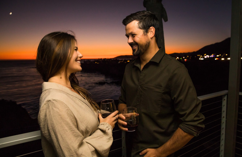 Couple at The Inn at the Cove.