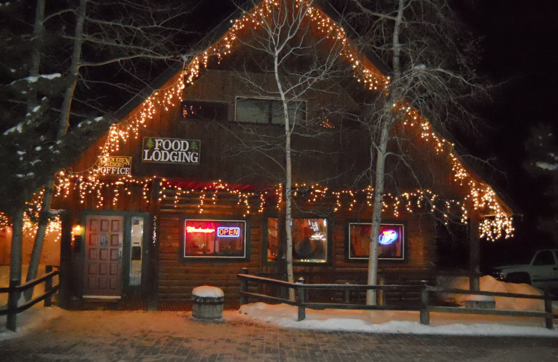 Restaurant at The Glen Eden Resort.