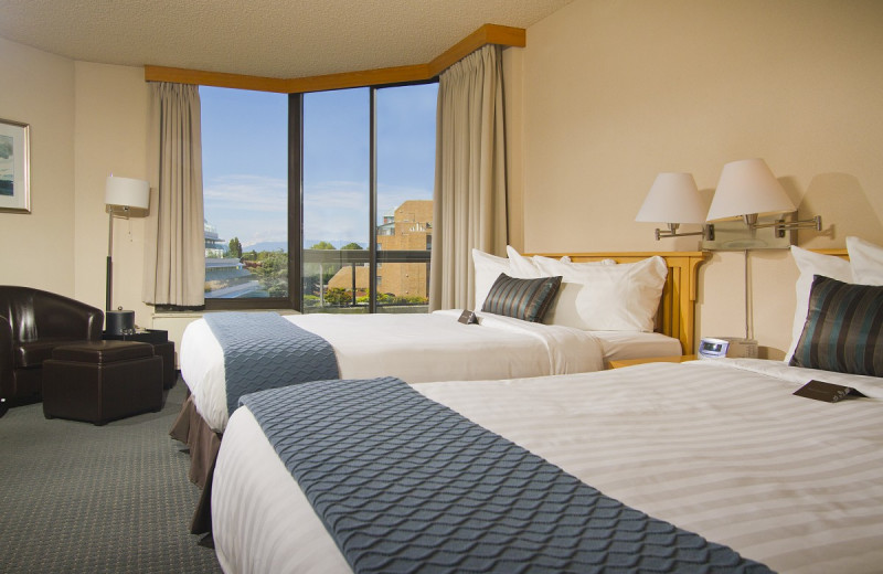 Guest room at Inn at Laurel Point.