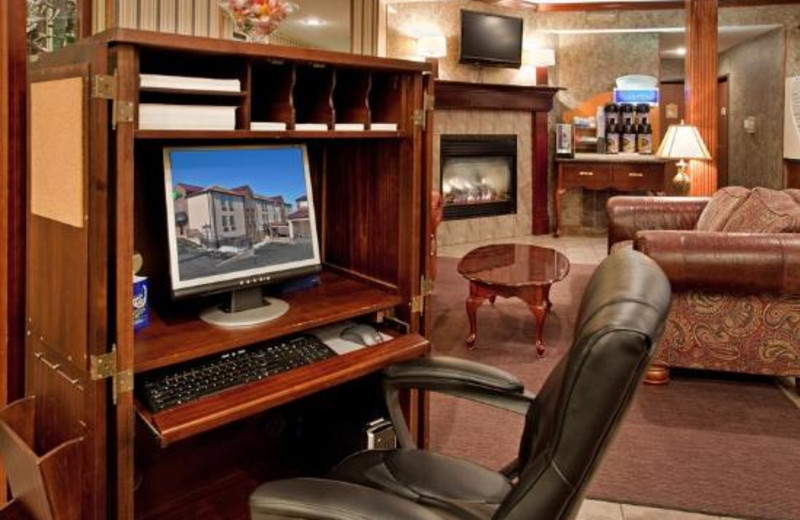 Business center at Holiday Inn Express Osage Beach.
