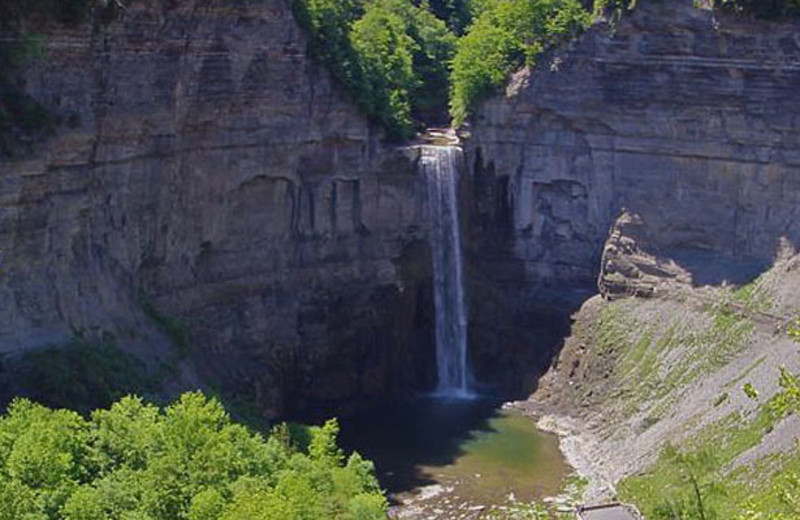 Waterfall near Kingtown Beach Cottages.