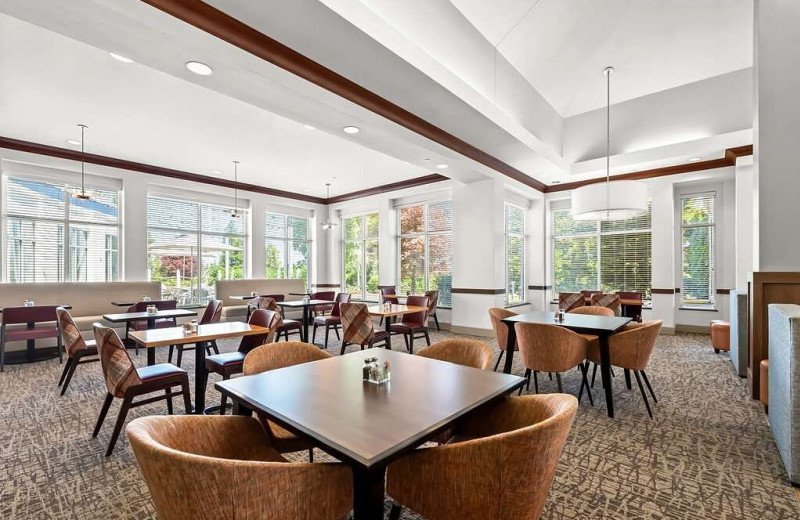 Dining at Hilton Garden Inn Seattle North/Everett.