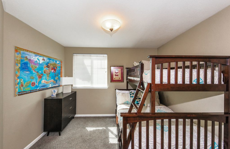 Rental bedroom at Woodfield Properties.