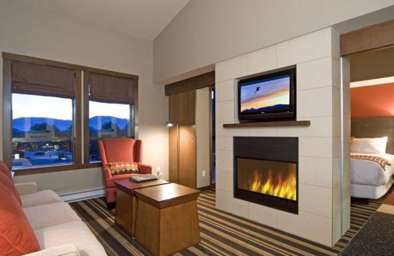 Suite at First Tracks Lodge.