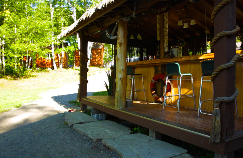 Bar at Footprints Resort.