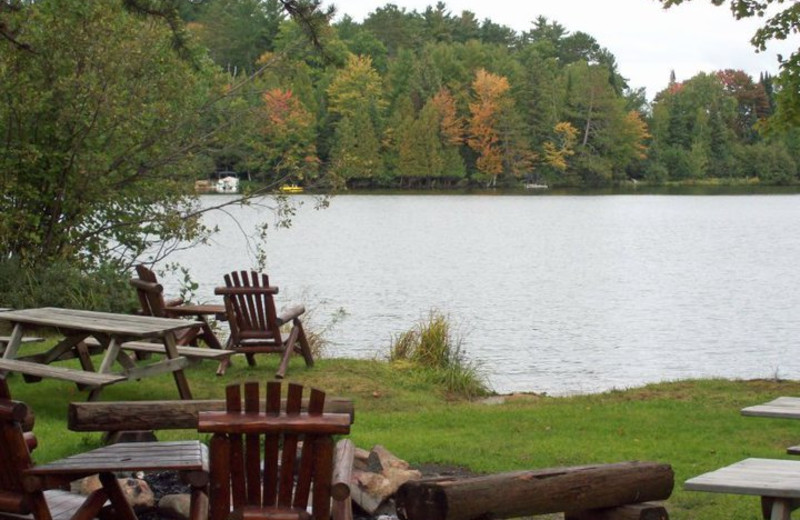 Lake view at Wild Eagle Lodge.