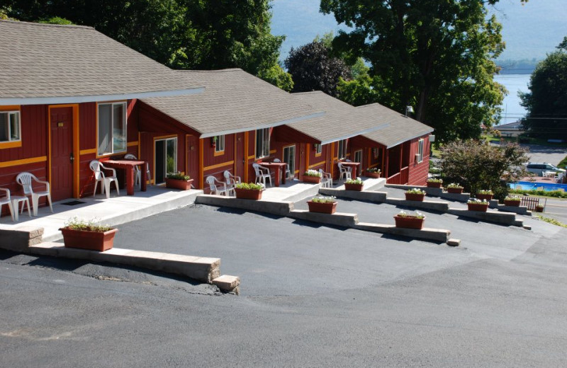 Exterior view of Flamingo Resort.