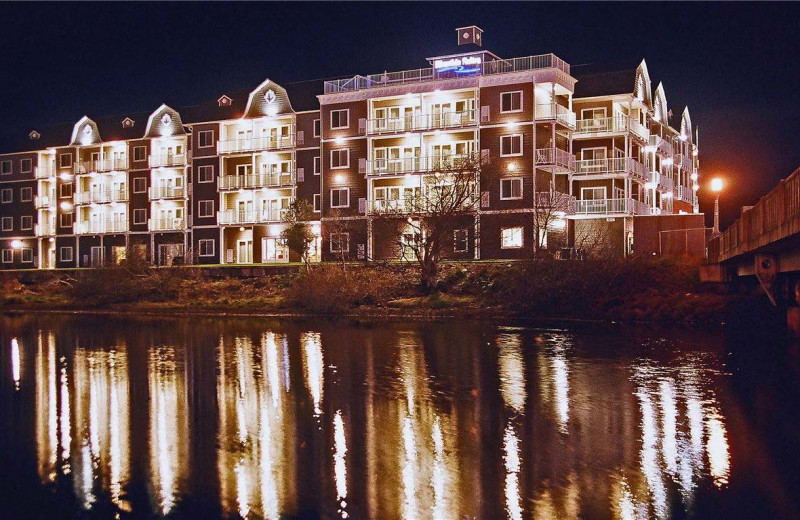 Night at Rivertide Suites Hotel.