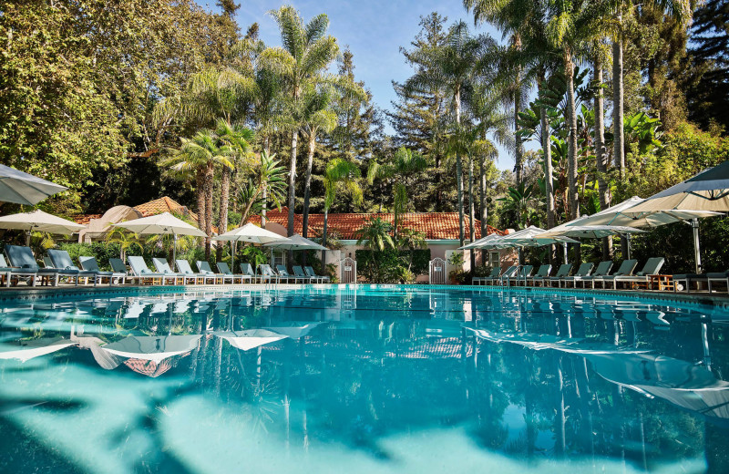 Outdoor pool at Hotel Bel-Air.