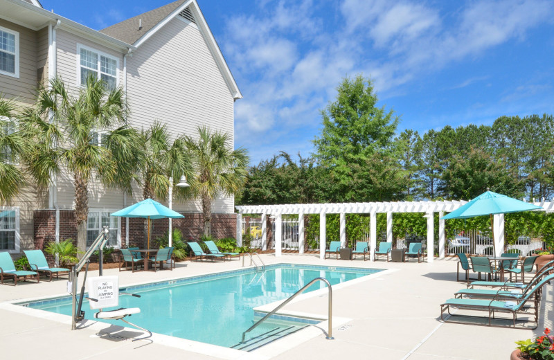 Pool at Residence Inn Columbia Northeast.