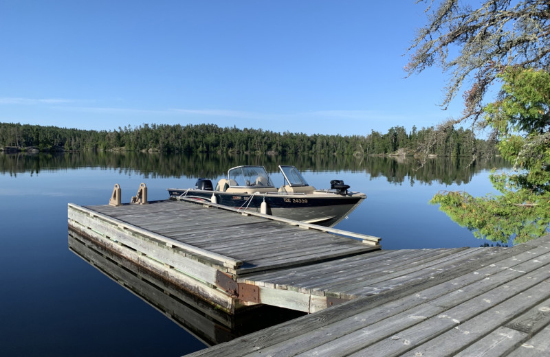 Lake view at Dogtooth Lake Resort.