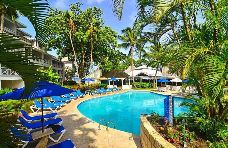 Outdoor pool at The Club, Barbados Resort and Spa.