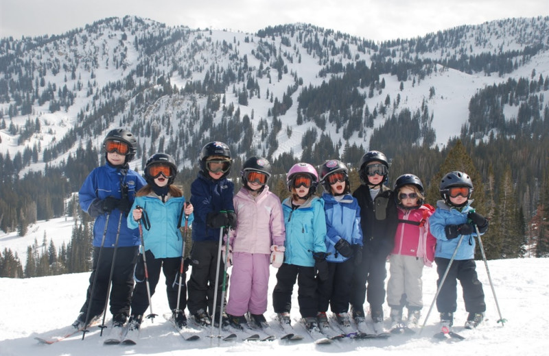 Skiing at Snowpine Lodge.