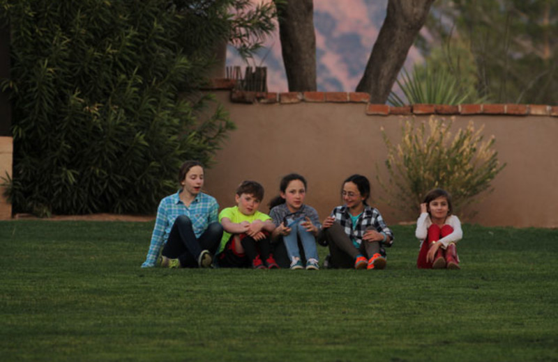 Kids at Circle Z Ranch.