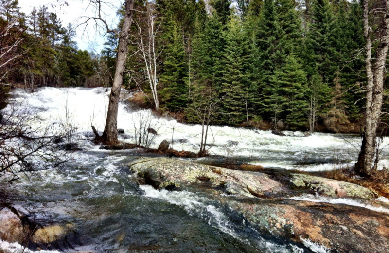 River at Dogtooth Lake Resort.