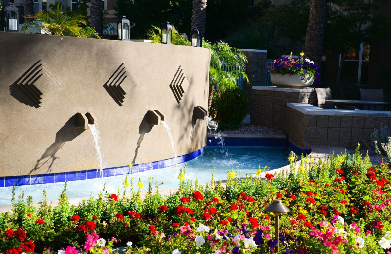 Fountain at Gainey Suites Hotel.