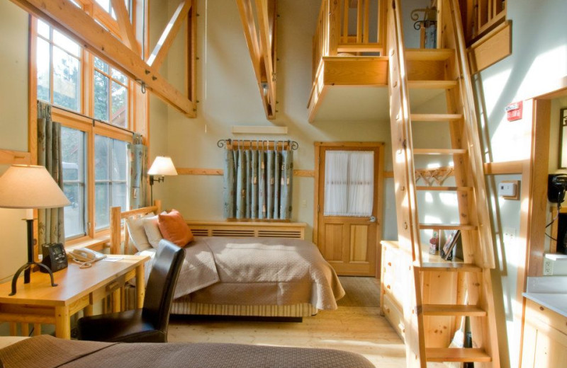 Loft room at Sleeping Lady.