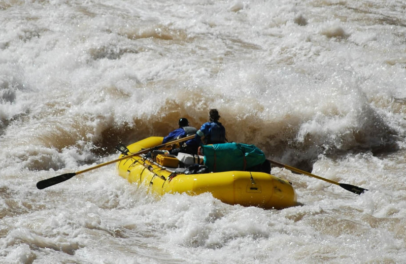 Rafting at Mountain Lodge Telluride.