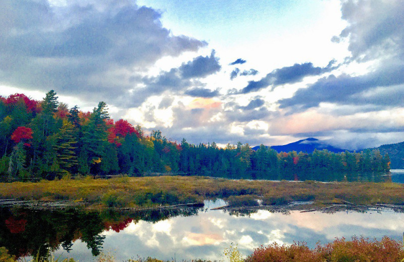 Lake view at Placid Bay Inn.