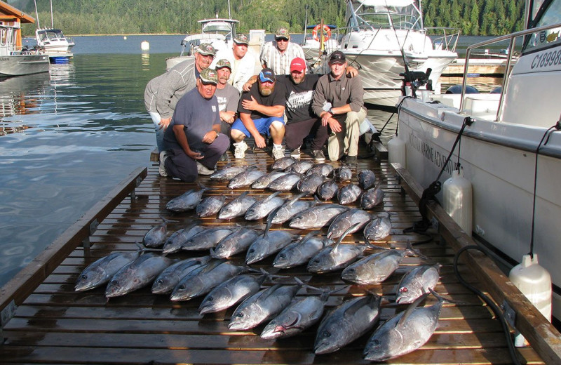 Fishing at Nootka Marine Adventures.