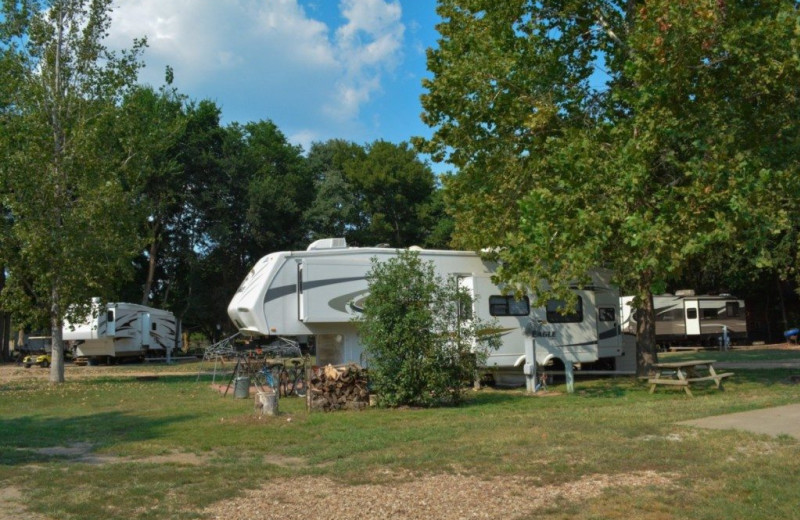 RV campground at MarVal Resort.