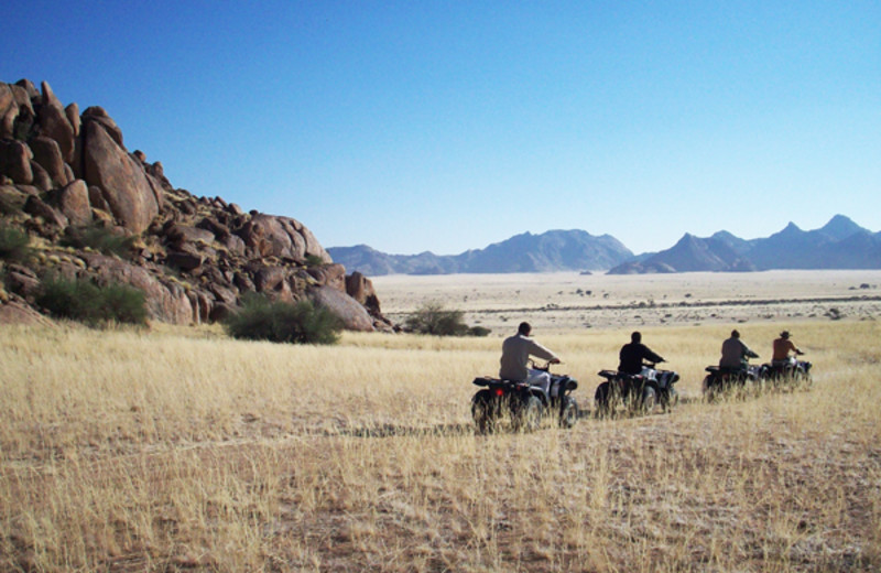 ATV at Sossusvlei Lodge.