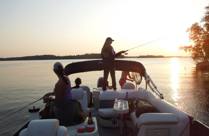 Fishing at Big Sandy Lodge & Resort.