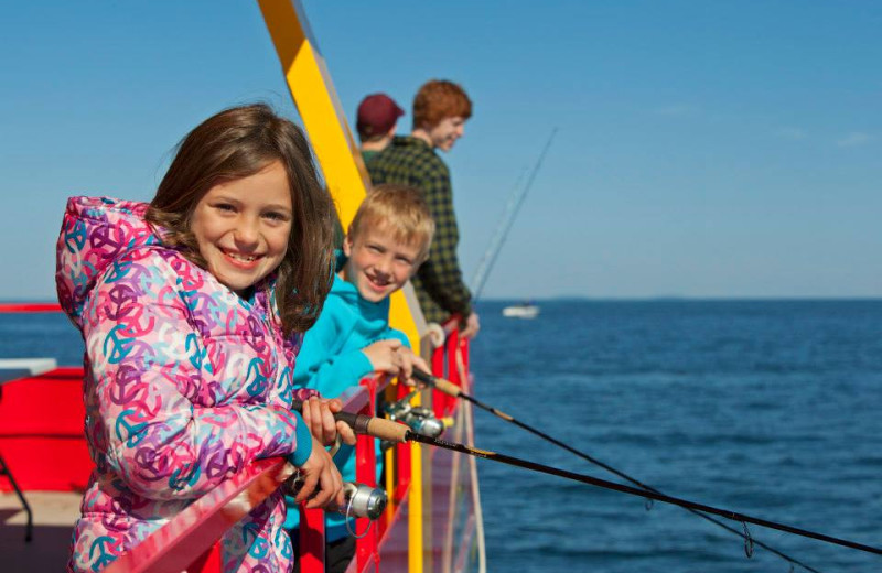 Fishing at McQuoid's Inn.