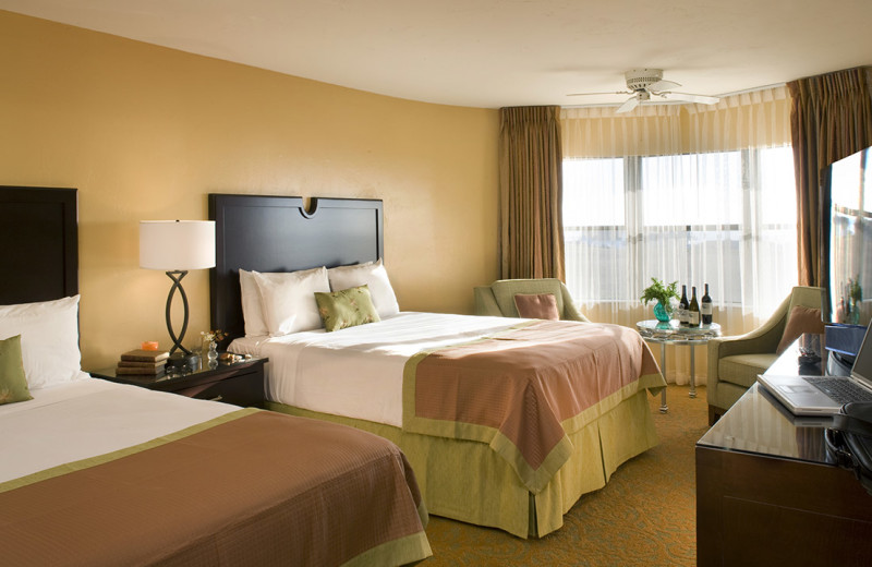 Guest room at The Morgan at San Simeon.