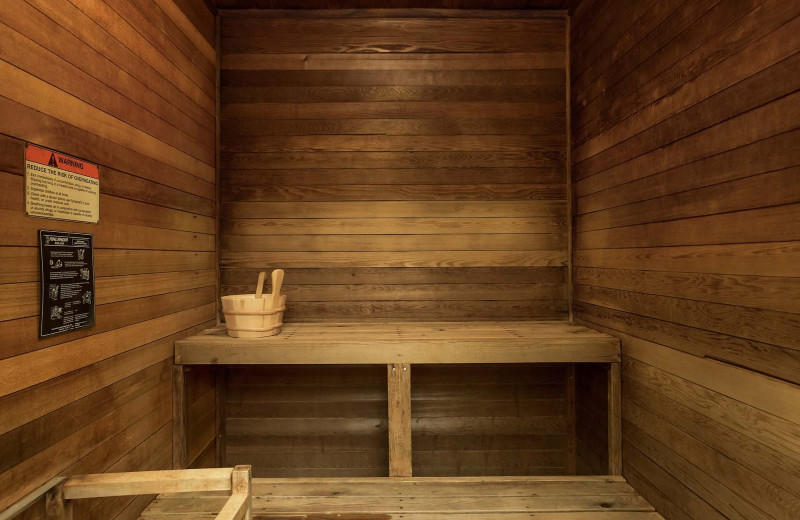 Sauna at Shilo Inn Suites Hotel Ocean Front Resort.