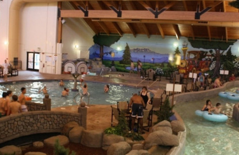 Water park at Three Bears Lodge. 